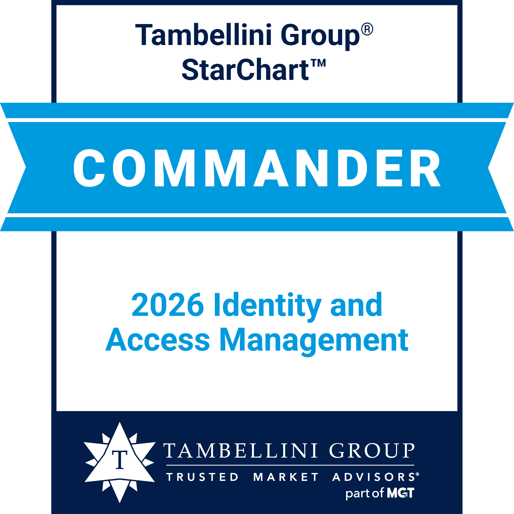 Tambellini StarChart 2026 IAM badge commander